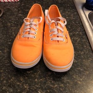 Orange vans